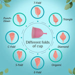 Thumbnail for Floren Reusable Menstrual Cup with Menstrual Cup Wash for Women - Distacart