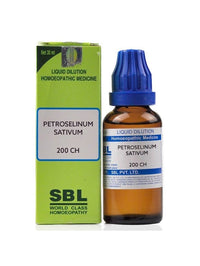 Thumbnail for SBL Homeopathy Petroselinum Sativum Dilution 200 CH