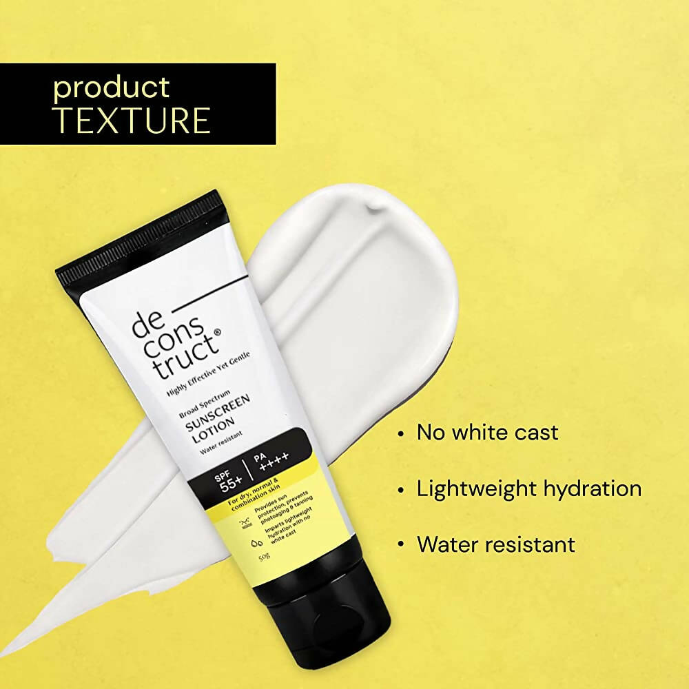 Deconstruct Broad Spectrum Sunscreen Lotion - Distacart