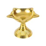 Thumbnail for Spillbox Gold-Toned Brass Diya Pooja Essential - Distacart