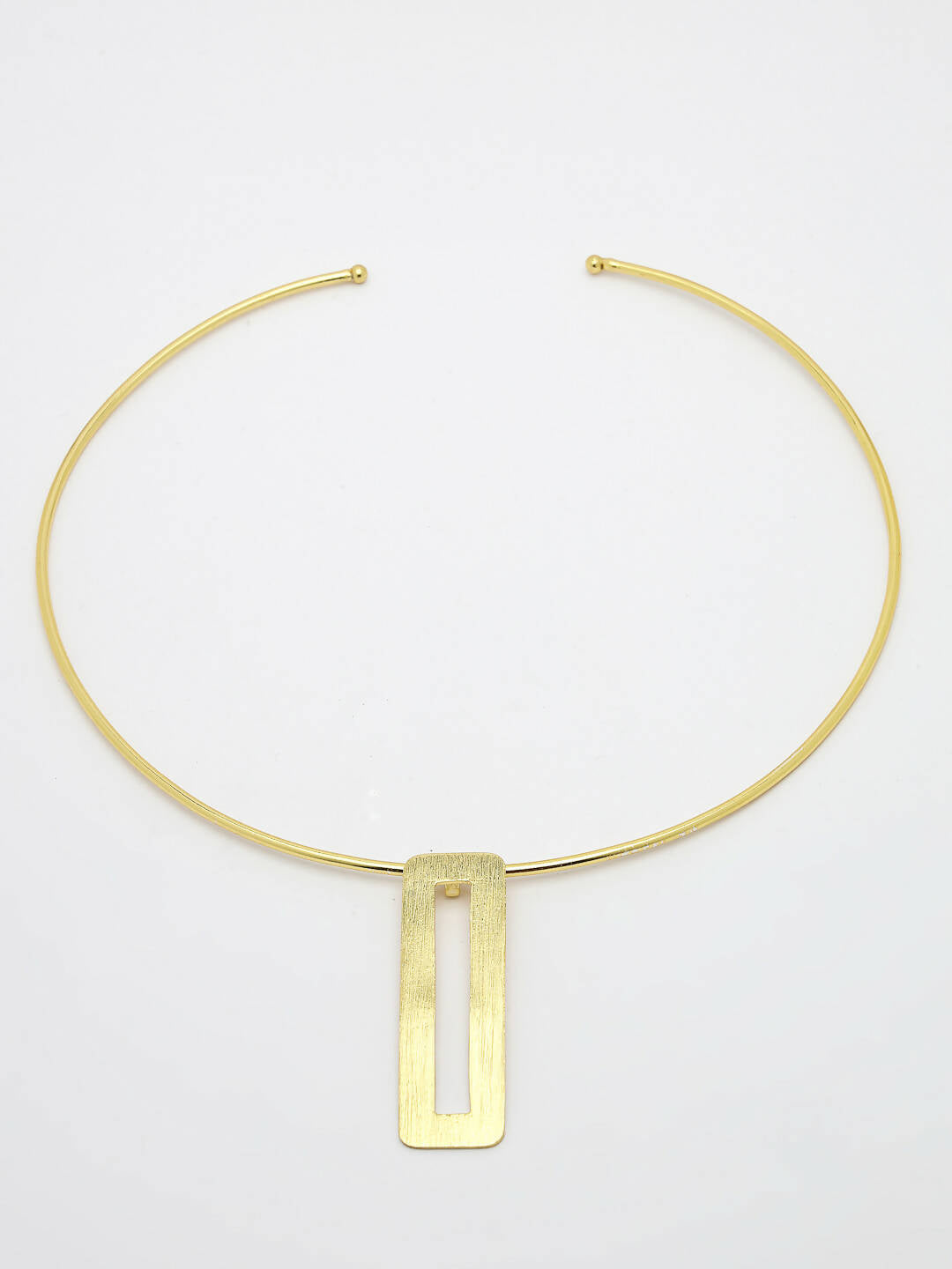 NVR Women Gold-Plated Circular Choker Necklace - Distacart