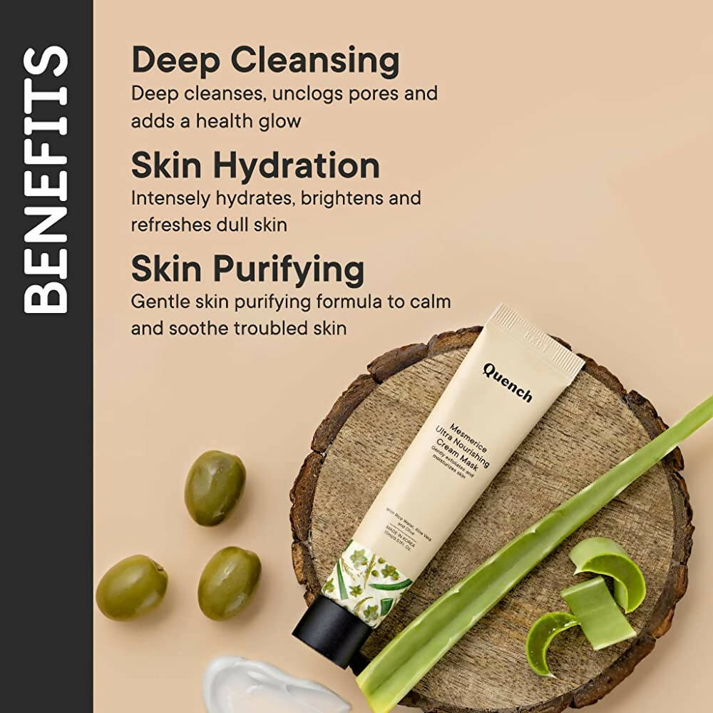 Quench Botanics Mesmerice Ultra Nourishing Cream Mask - Distacart
