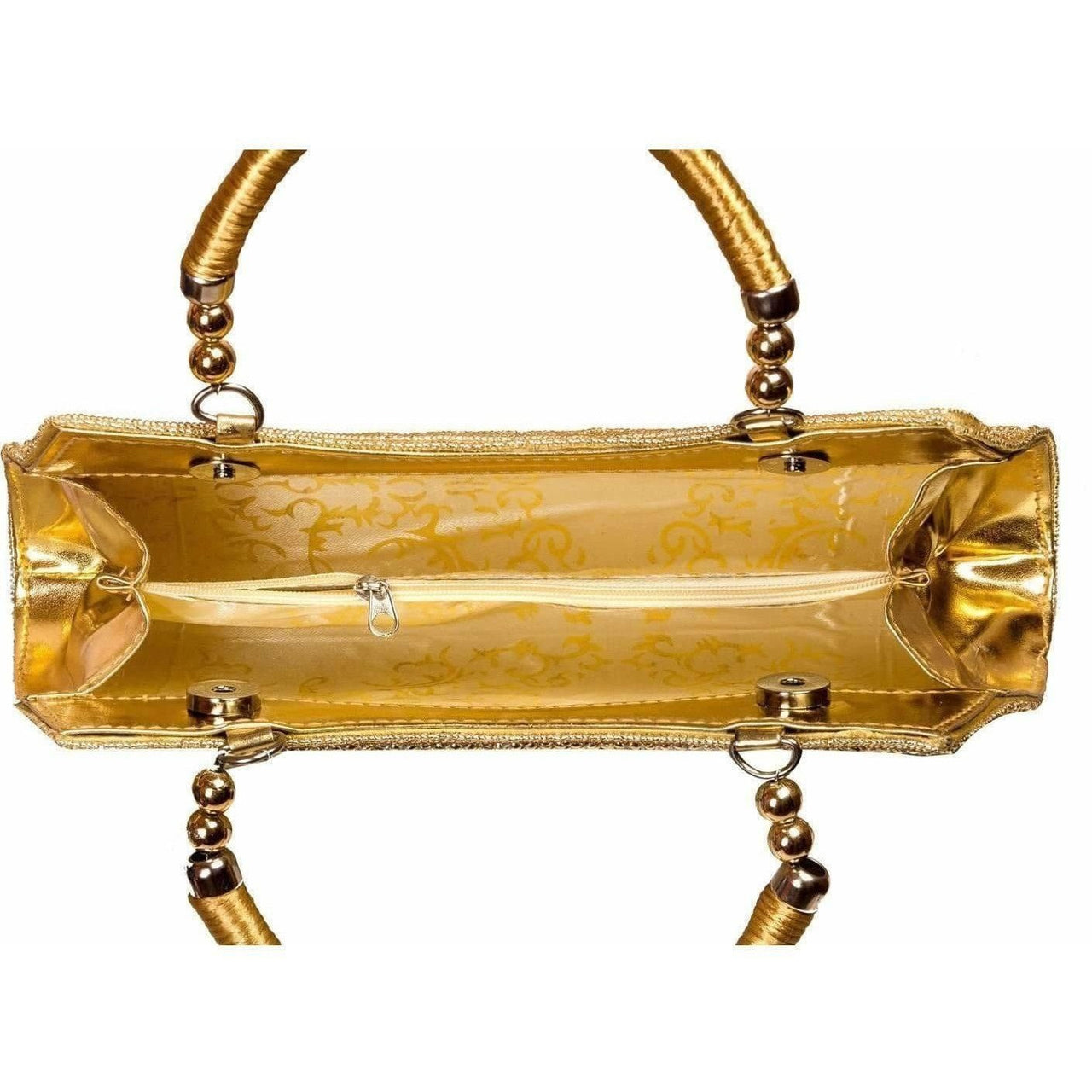 Louise Belgium Hand-held Bag (Gold) - Distacart