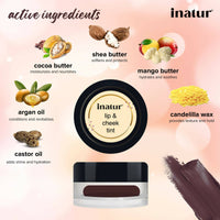 Thumbnail for Inatur Lip and Cheek Tint Port Wine - Distacart