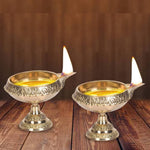 Thumbnail for Puja N Pujari Kubera Akhand Deepam Diya Pair Of 2