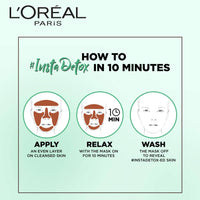 Thumbnail for L'Oreal Paris Pure Clay Mask Exfoliate & Refine Pores - Distacart