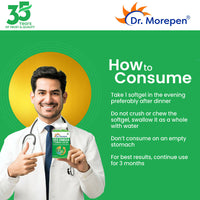 Thumbnail for Dr. Morepen Veg-Omega Veg Capsules - Distacart