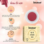 Thumbnail for Inatur Lip and Cheek Tint Coral - Distacart