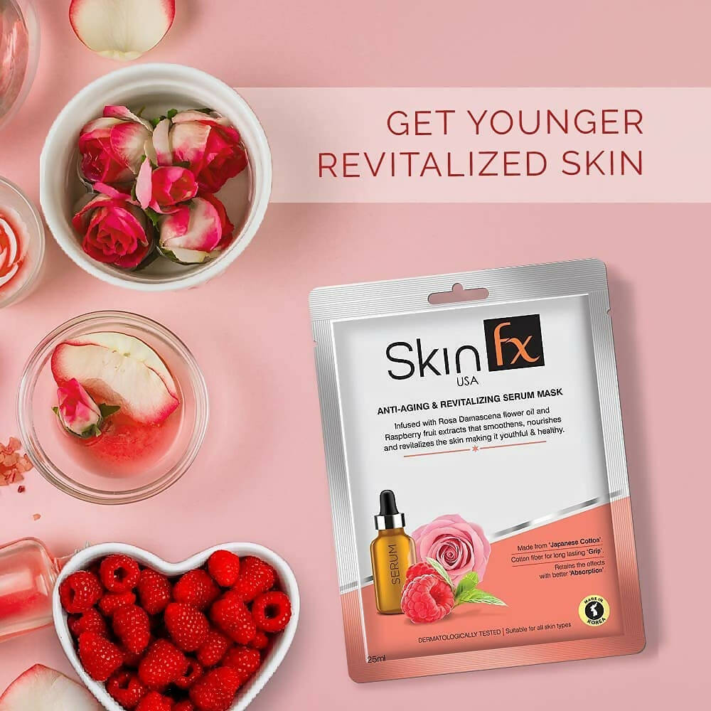 Skin Fx Anti-Aging & Revitalizing Serum Mask - Distacart