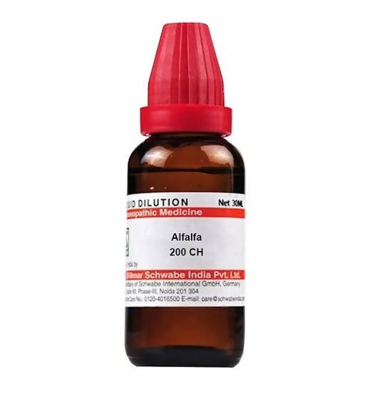 Dr. Willmar Schwabe India Alfalfa Dilution 200 ch