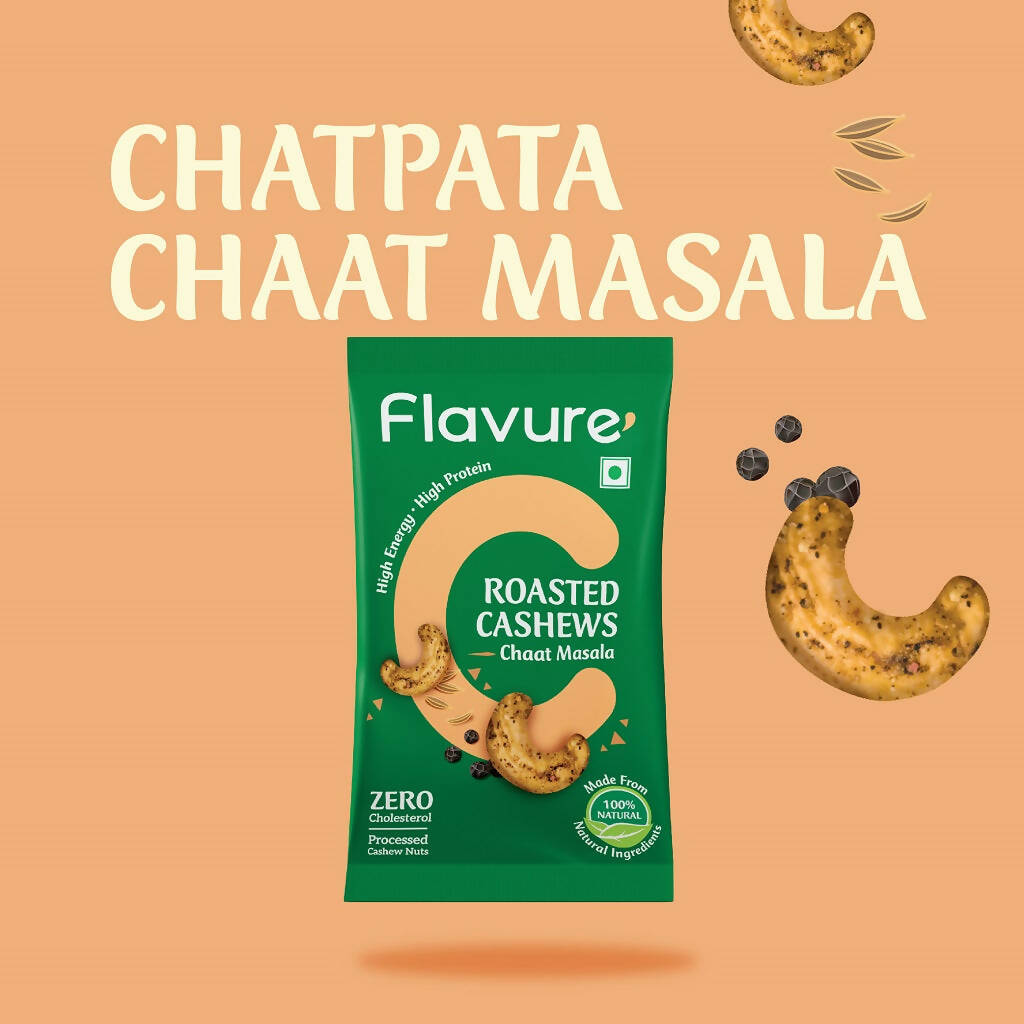 Flavure Roasted Cashew - Chaat Masala - Distacart