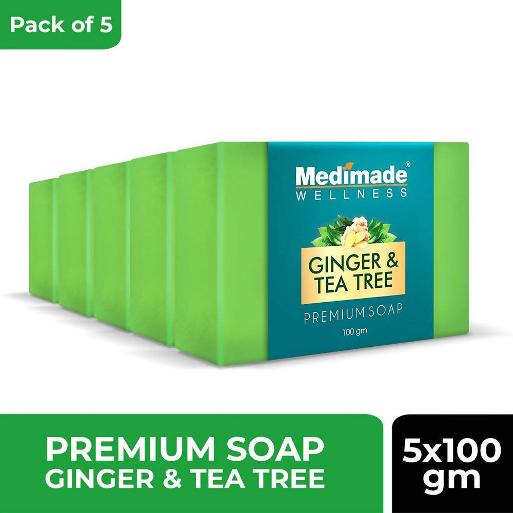 Medimade Wellness Ginger & Tea Tree Premium Soap