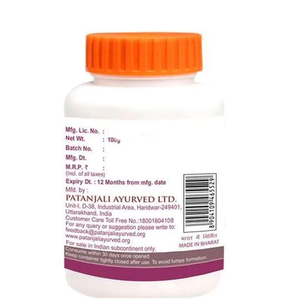 Patanjali Swet Musli Churna (100 GM) uses