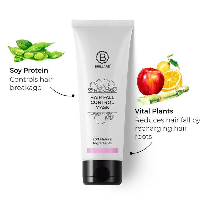 Brillare Hair Mask For Hair Fall Control - Distacart