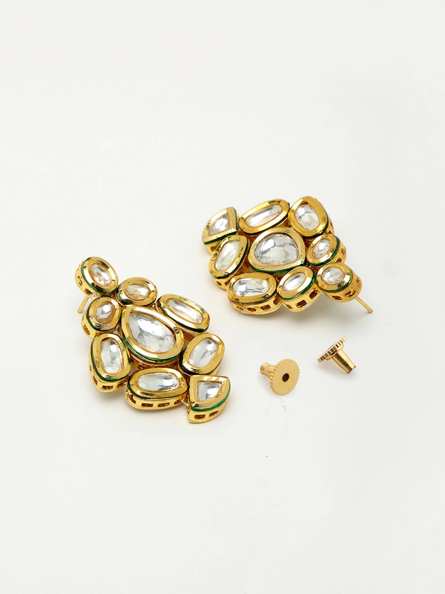 Kundan Choker With Earrings - Ruby Raang - Distacart