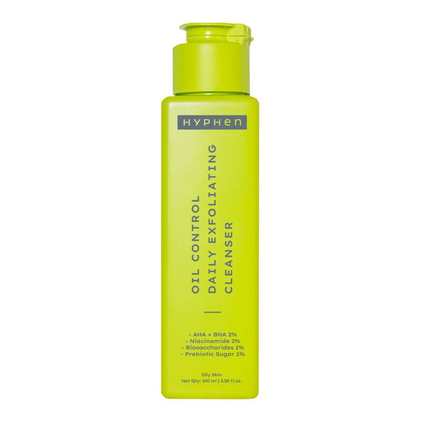 Hyphen By Kriti Sanon Oil Control Daily Exfoliating Cleanser - Distacart