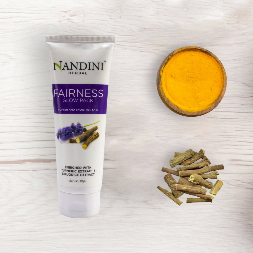 Nandini Herbal Fairness Glow Pack - Distacart