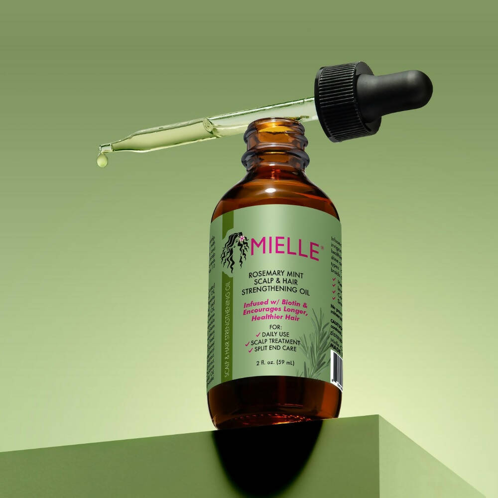 Mielle Rosemary Mint Scalp & Hair Strengthening Oil - Distacart