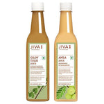 Thumbnail for Jiva Ayurveda Giloy Tulsi & Amla Juice Combo - Distacart