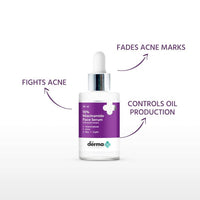 Thumbnail for The Derma Co 15% Niacinamide Face Serum For Acne Mark