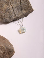 Thumbnail for Women's Silver-Toned Blue Silver-Plated Handcrafted Chain - Ruby Raang - Distacart