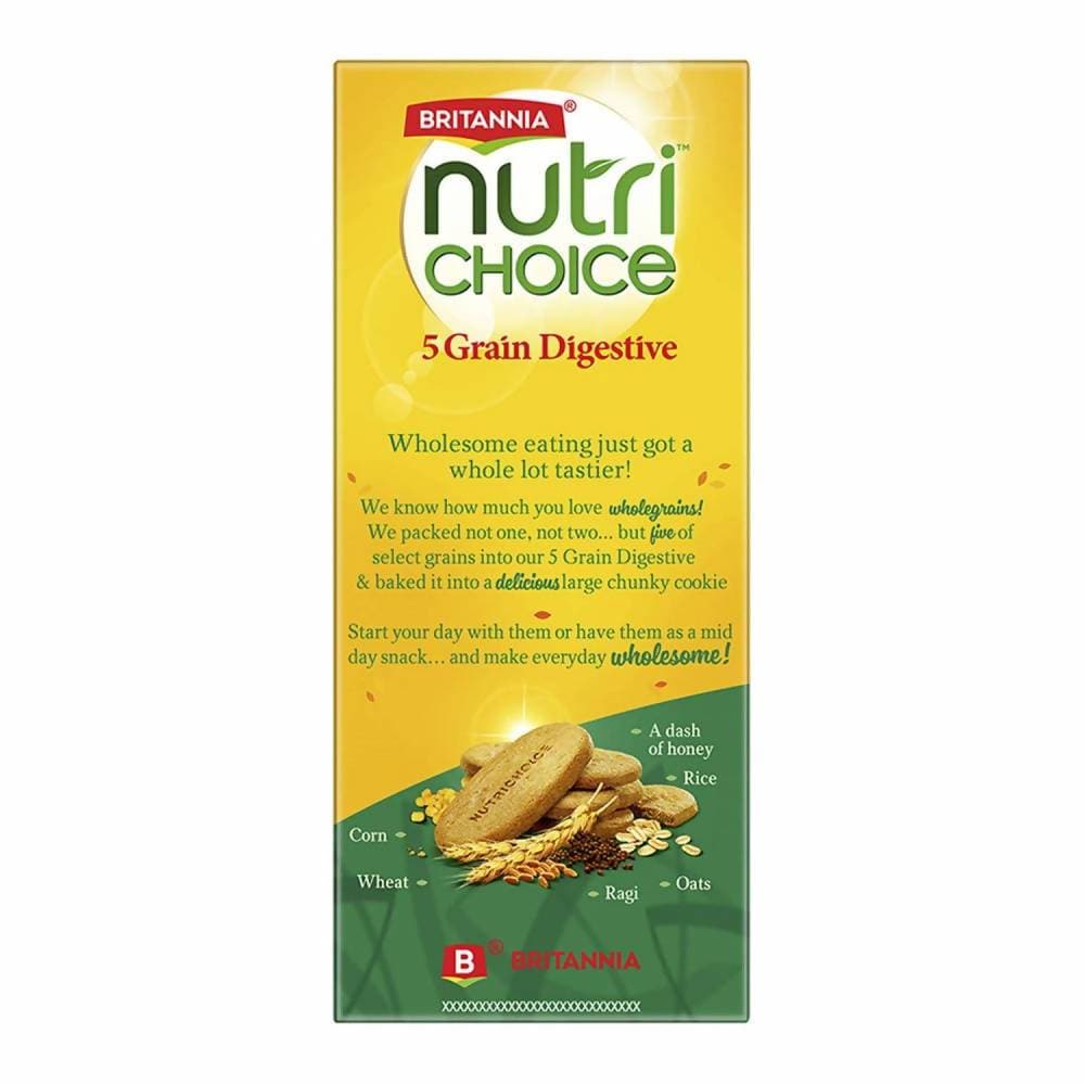 Britannia NutriChoice 5 Grain Digestive Hi-Fibre - Distacart
