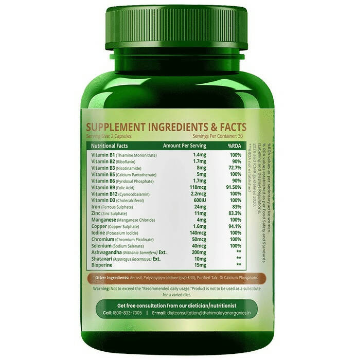 Himalayan Organics Fertility Aid Capsules - Distacart