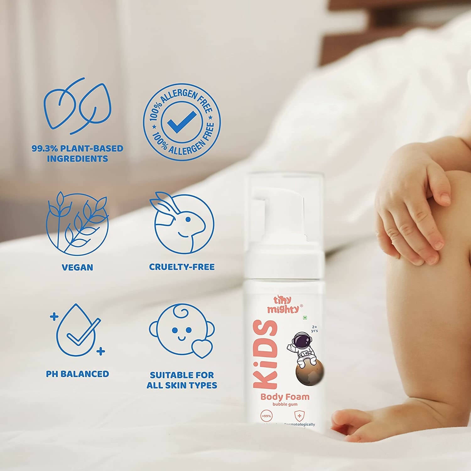 Tiny Mighty Kids Foam Body Wash - Distacart