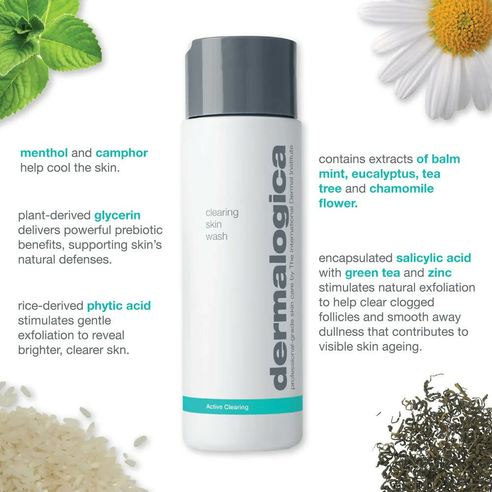 Dermalogica Clearing Skin Wash for Oily & Acne-Prone Skin - Distacart