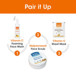 Thumbnail for TAC - The Ayurveda Co. Vitamin C Serum Sheet Mask | Natural Skin Brightness - Distacart