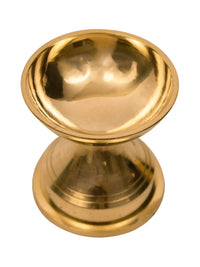 Thumbnail for Spillbox Gold-Toned Brass Niranjan Deep Pooja Essential - Distacart