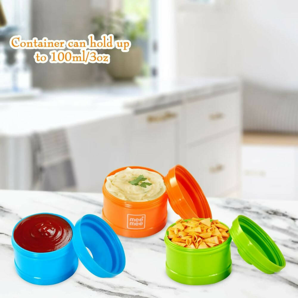 Mee Mee Multi Storage Milk Powder & Baby Food Box (Multicolor) - Distacart