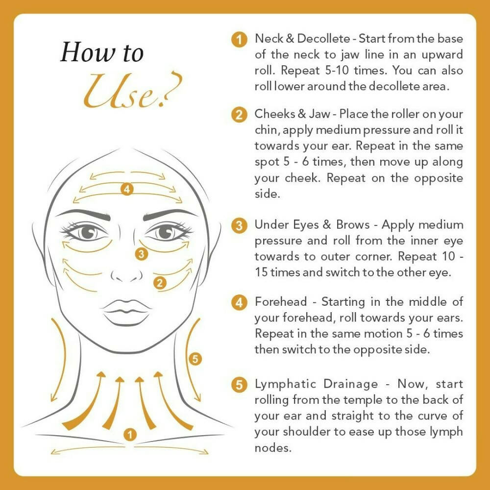 Ras Luxury Oils 24K Gold Vibrating Face Massager - Distacart