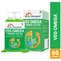Thumbnail for Dr. Morepen Veg-Omega Veg Capsules - Distacart