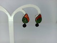 Thumbnail for Terracotta Water Drop Ear Studs