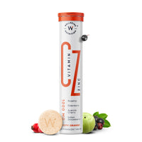 Thumbnail for Wellbeing Nutrition Organic Vitamin C + Zinc Effervescent Tablets - Distacart