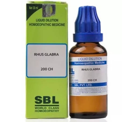 SBL Homeopathy Rhus Glabra Dilution - Distacart