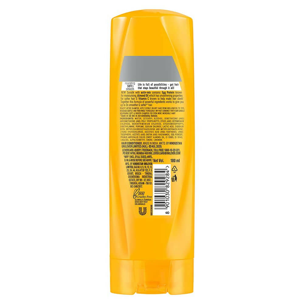 Sunsilk Nourishing Soft & Smooth Conditioner - Distacart