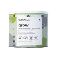 Thumbnail for Cureveda Grow Plant Biotin Advanced Hair Nutrition - Distacart