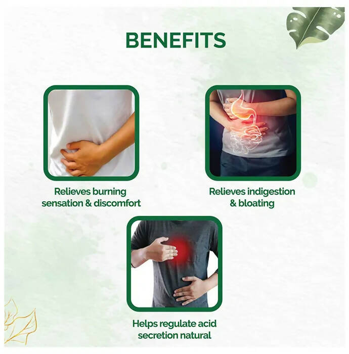 Dr. Vaidya's Acidity Relief Capsules - Distacart