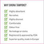 Thumbnail for Sirona Premium Applicator Tampons - Regular Flow