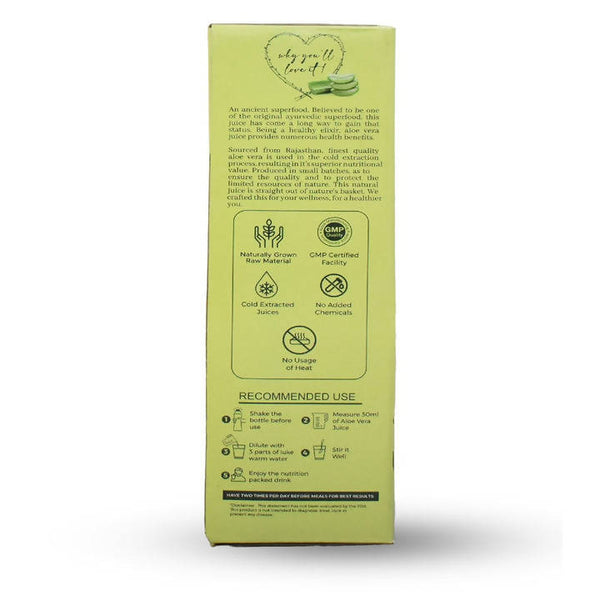 Jivika Naturals Aloe Vera Juice - Distacart