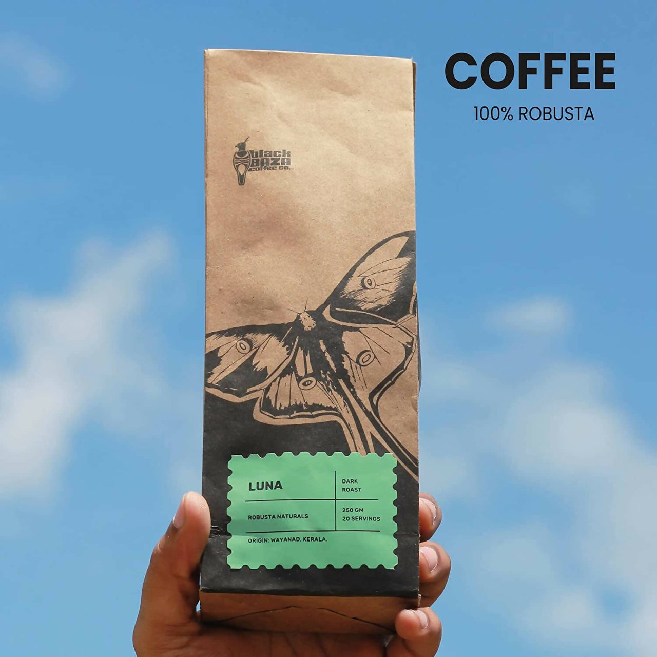 Black Baza Coffee Luna - Distacart
