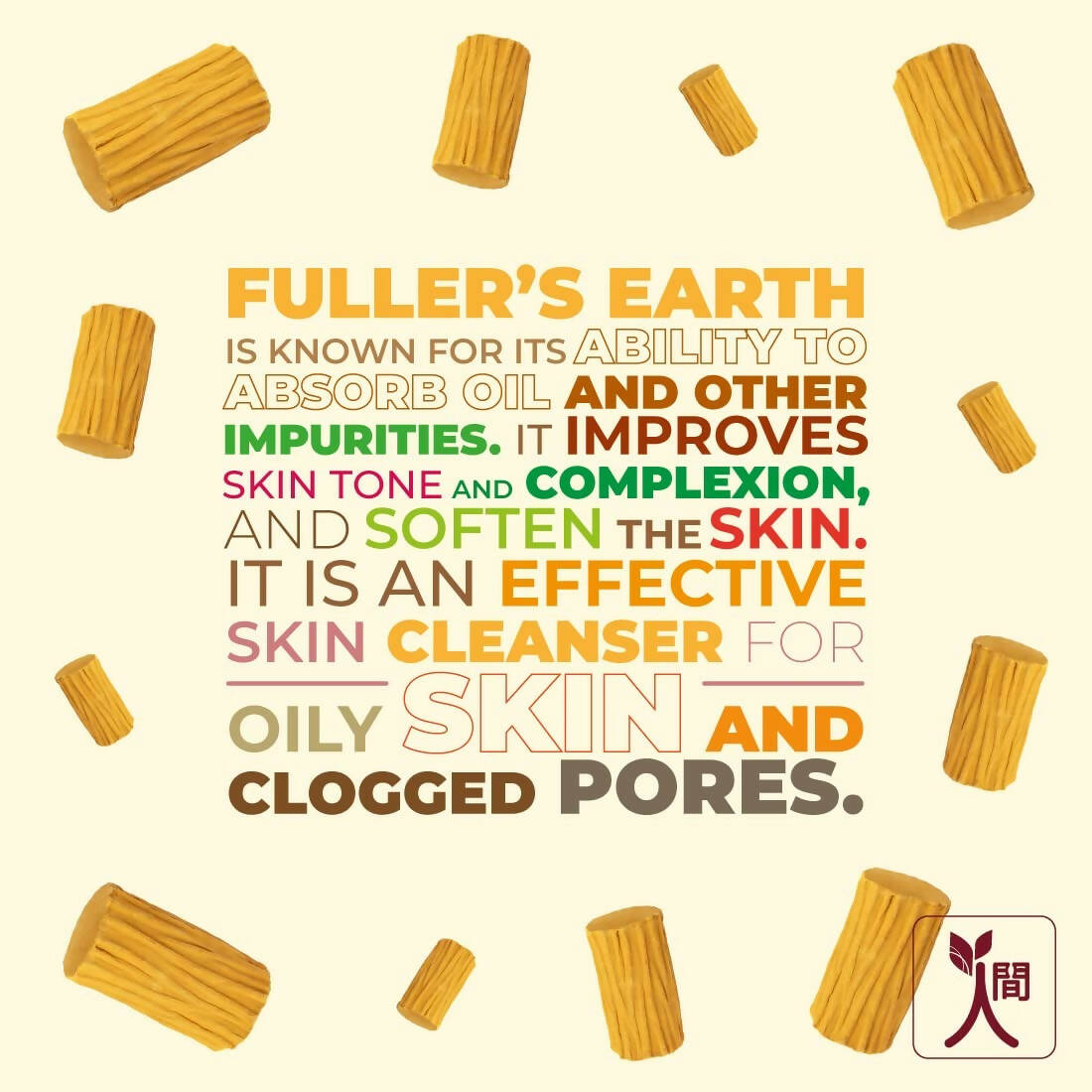 Ningen Fuller’s Earth Facial Glow Mask - Distacart