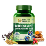 Thumbnail for Himalayan Organics Glucosamine Chondroitin & MSM Boswellia Serrata: 120 Tablets