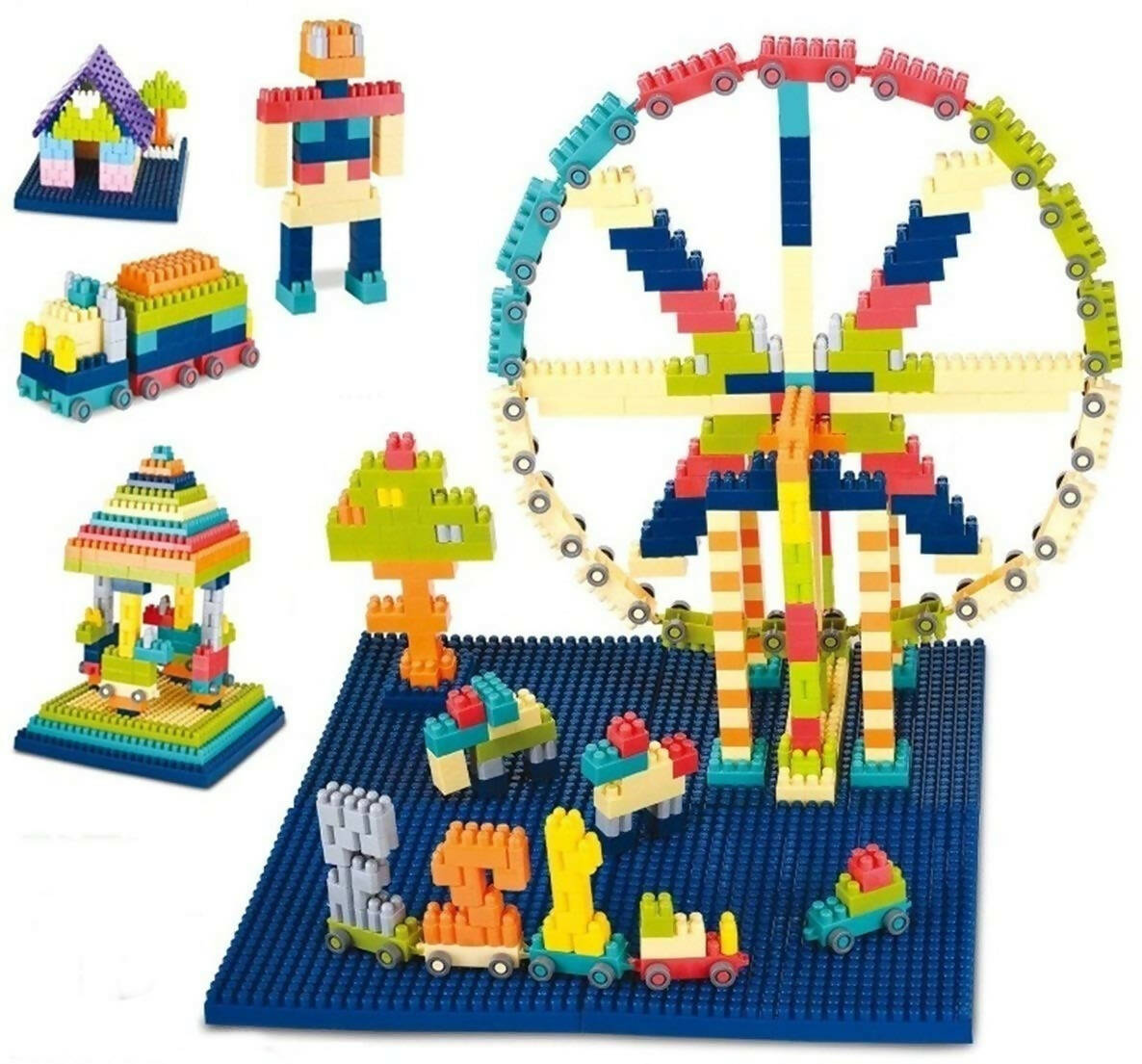 Sardar Ji Ki Dukan Large Size Young Builders Set - 2 (115-Piece Block Kit) By The Patel Stores - Distacart