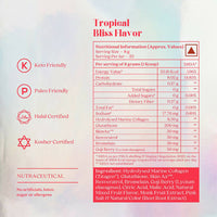 Thumbnail for Wellbeing Nutrition Glow Korean Marine Collagen Peptides-Tropical Bliss Flavor - Distacart