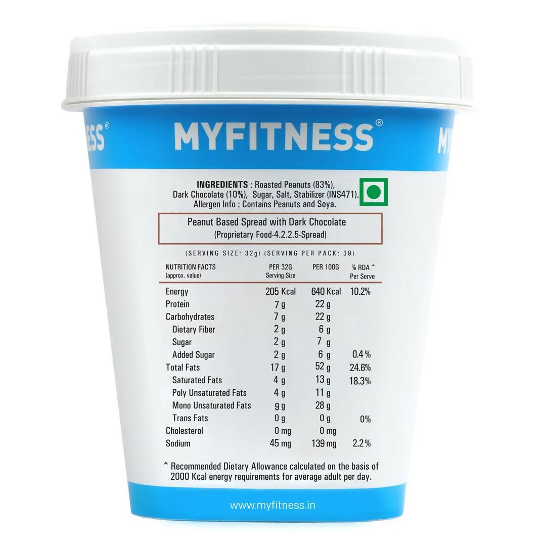 Myfitness Chocolate Peanut Butter Smooth - Distacart