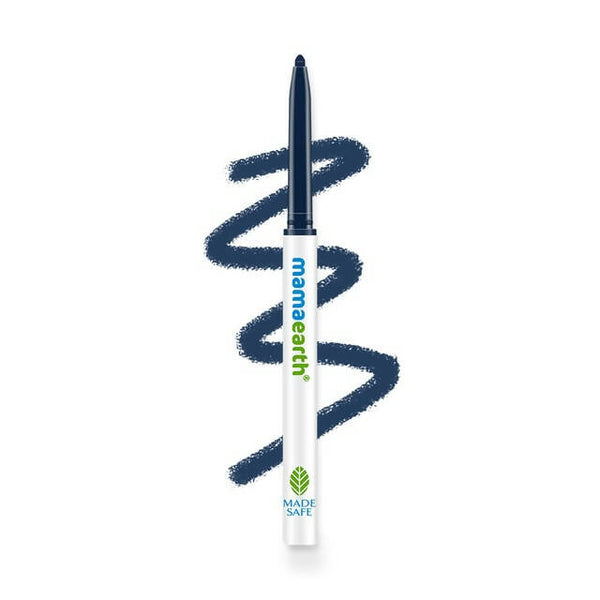Mamaearth Long Stay Colored Kajal for 11-Hour- Deep Ocean Blue - Distacart