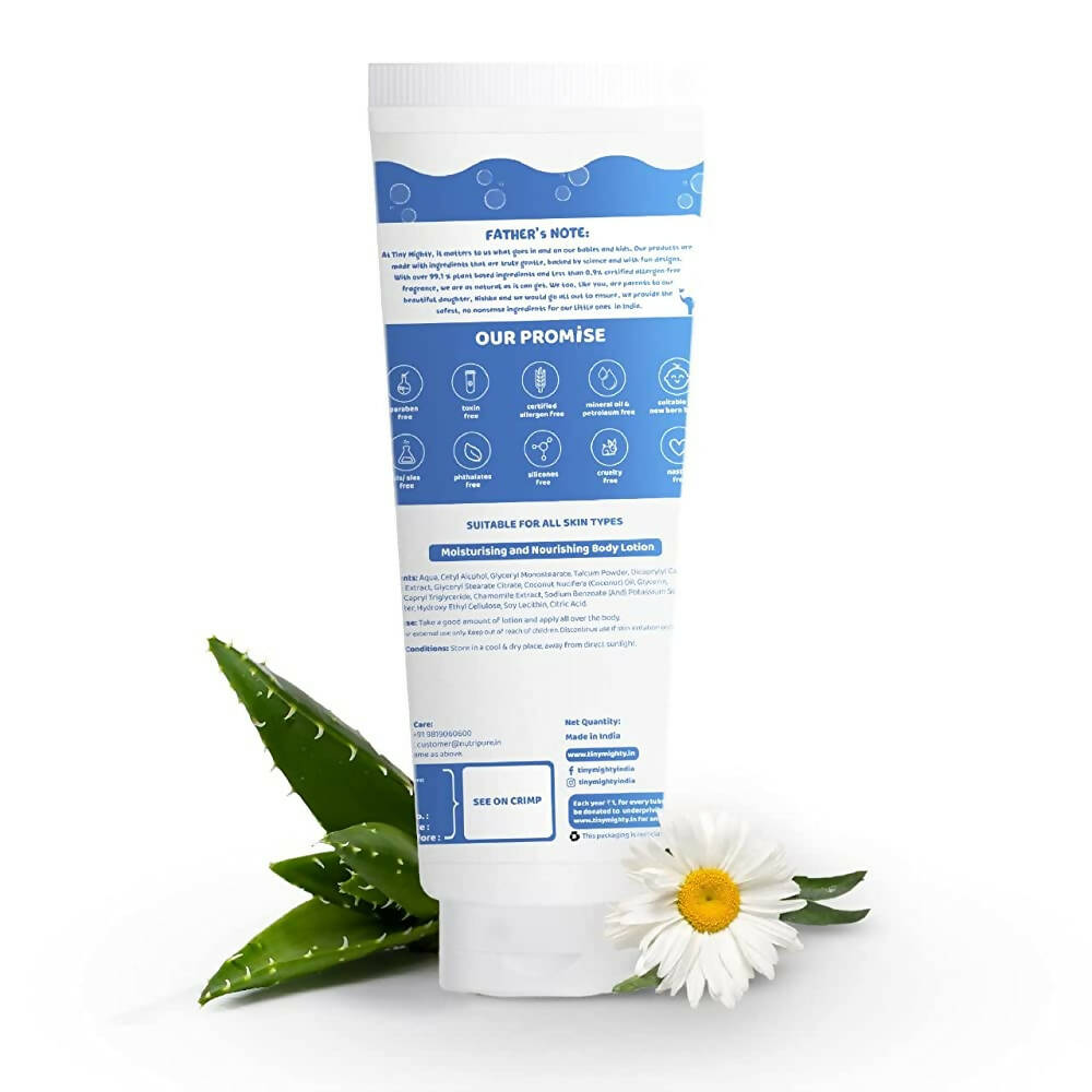 Tiny Mighty 100% Plant Based And Natural Baby Lotion - Distacart